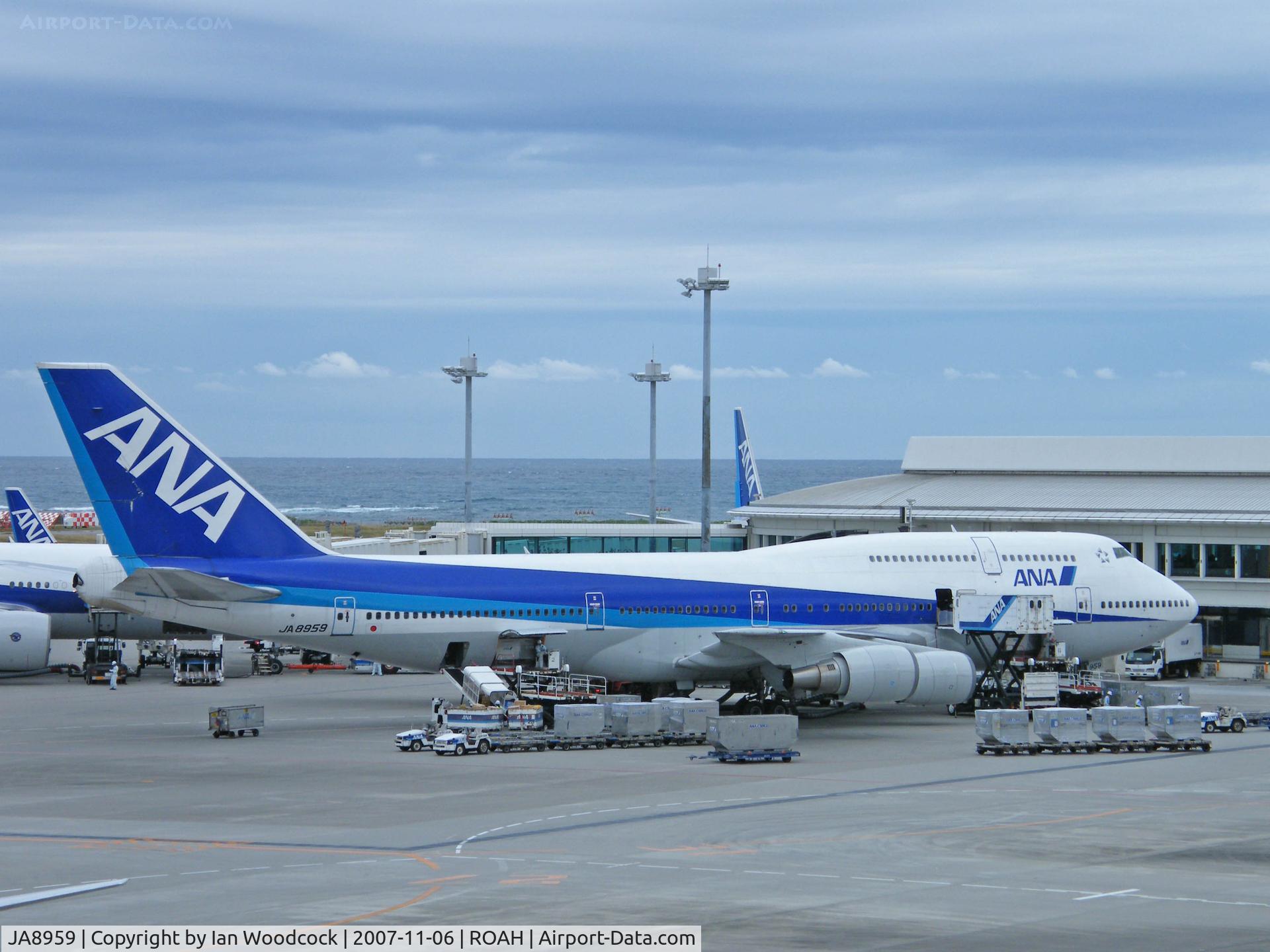 JA8959, 1992 Boeing 747-481D C/N 25646, Boeing 747-481/ANA/Naha