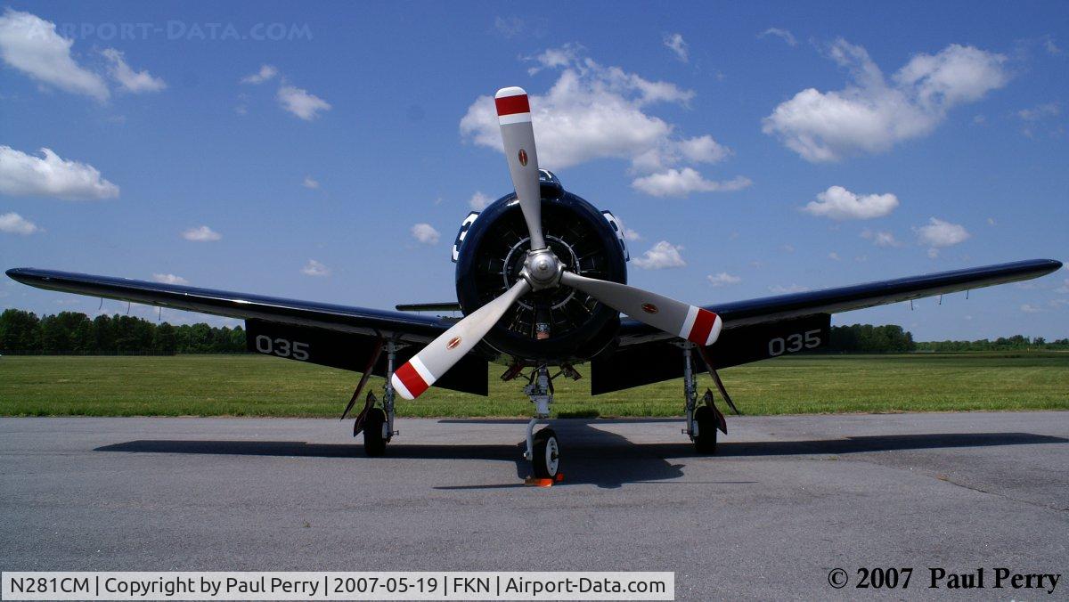 N281CM, 1955 North American T-28B Trojan C/N 219-34, With the color...like a Corsair