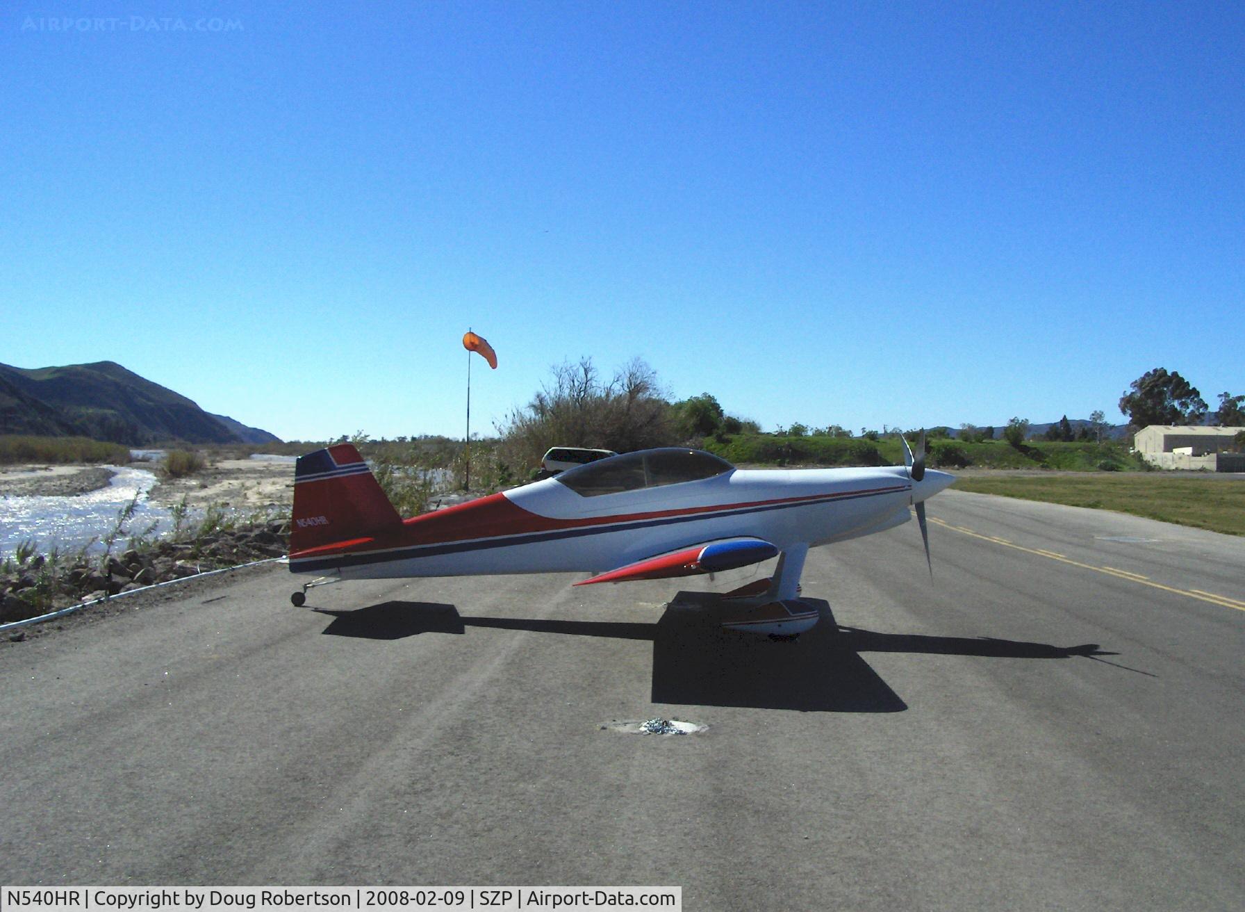 N540HR, 2002 Vans RV-4 C/N 0002, Registered as 2002 Howe HARMON ROCKET Ser. #002, Lycoming IO-540 250 Hp, three blade MT scimitar prop