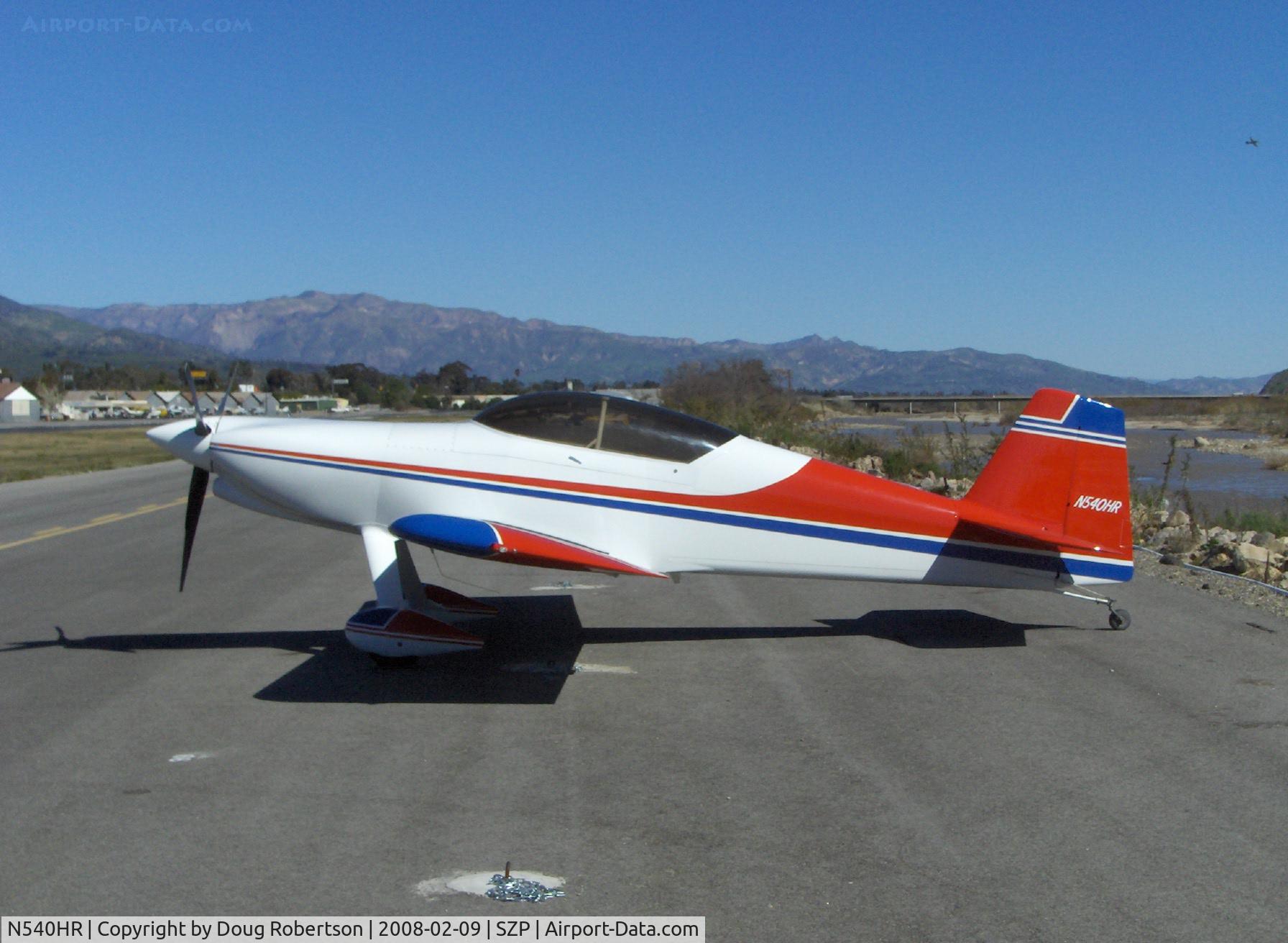 N540HR, 2002 Vans RV-4 C/N 0002, 2002 Howe HARMON ROCKET Ser. #002, Lycoming IO-540 250 Hp, three blade MT scimitar prop