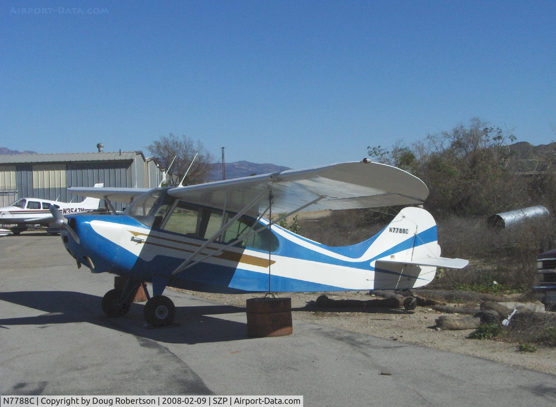 N7788C, 1946 Aeronca 7DC C/N 7AC-5928, 1946 Aeronca 7DC CHAMPION, Continental C85 85 Hp