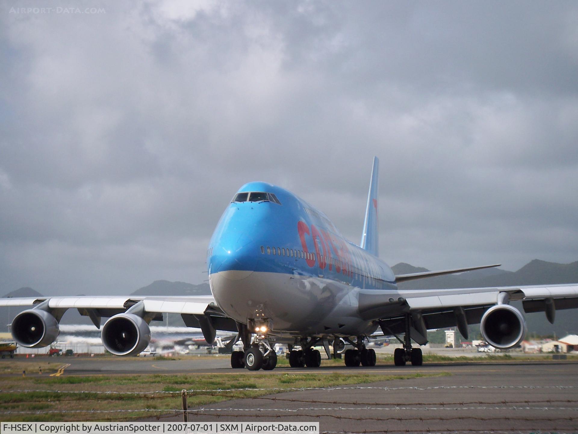 F-HSEX, 1993 Boeing 747-422 C/N 26878, Corsair
