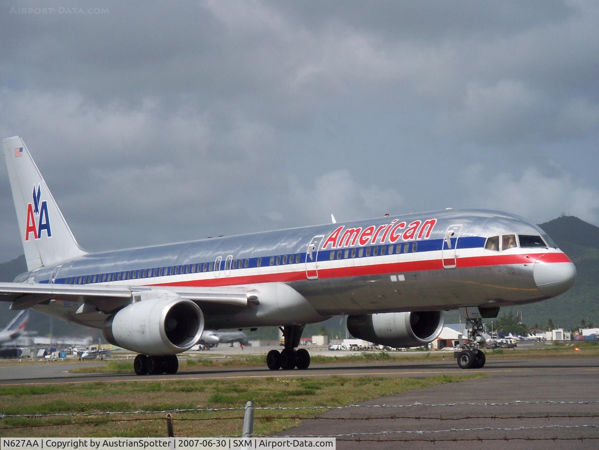 N627AA, 1990 Boeing 757-223 C/N 24585, American Airlines