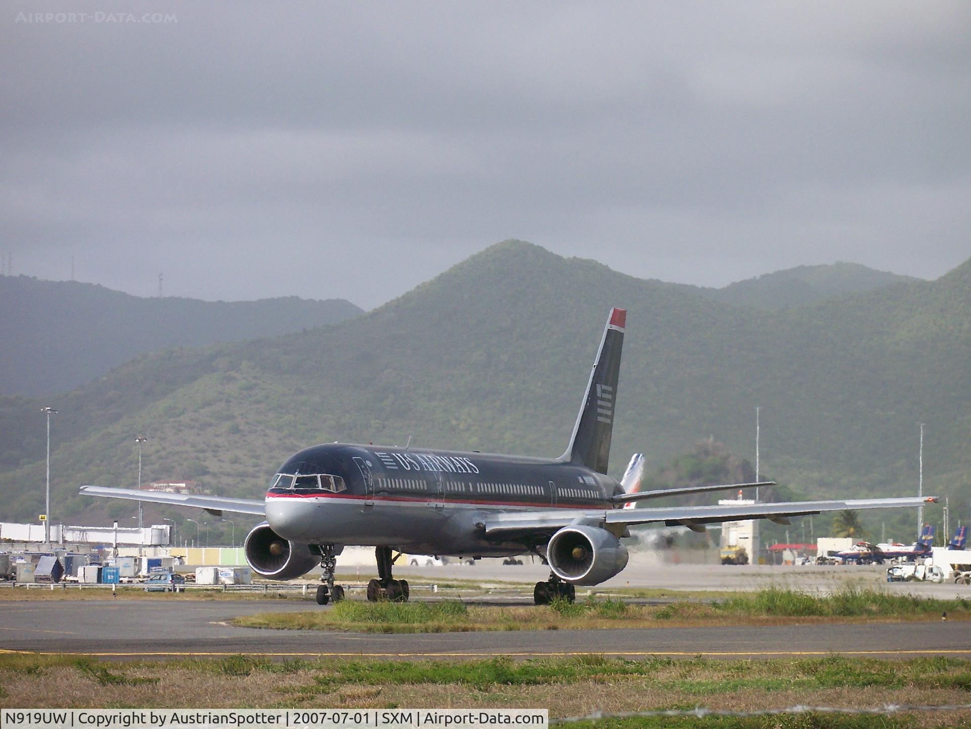 N919UW, 1982 Boeing 757-225 C/N 22198, US Airways