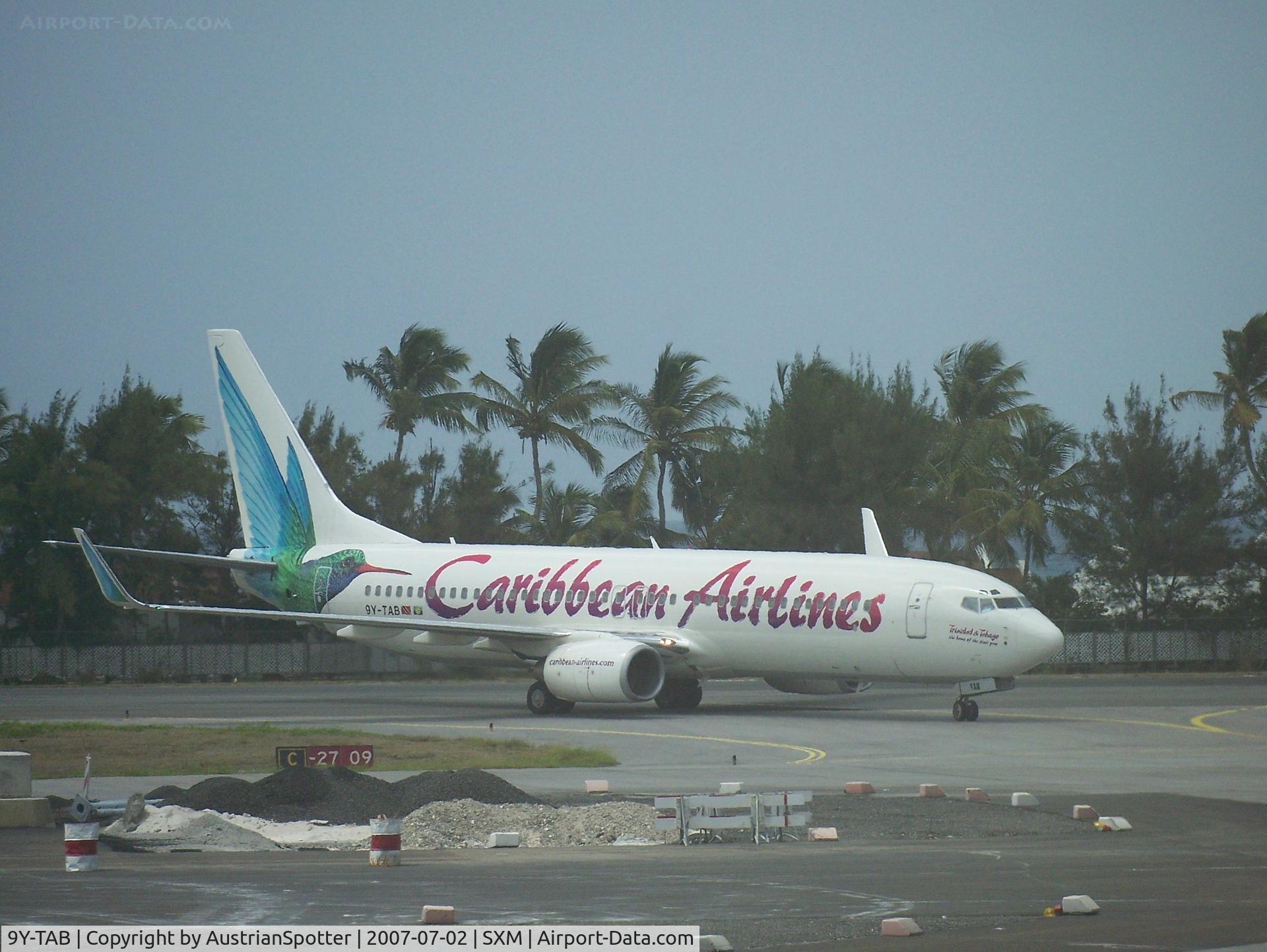 9Y-TAB, 2000 Boeing 737-8Q8 C/N 28233, Carribbean Airlines
