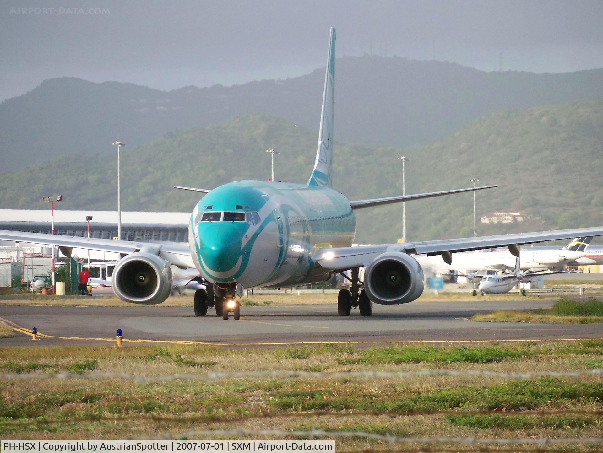 PH-HSX, 1999 Boeing 737-8Q8 C/N 28225, Caribbean Airlines B 737-8Q8 (BWIA Airlines)