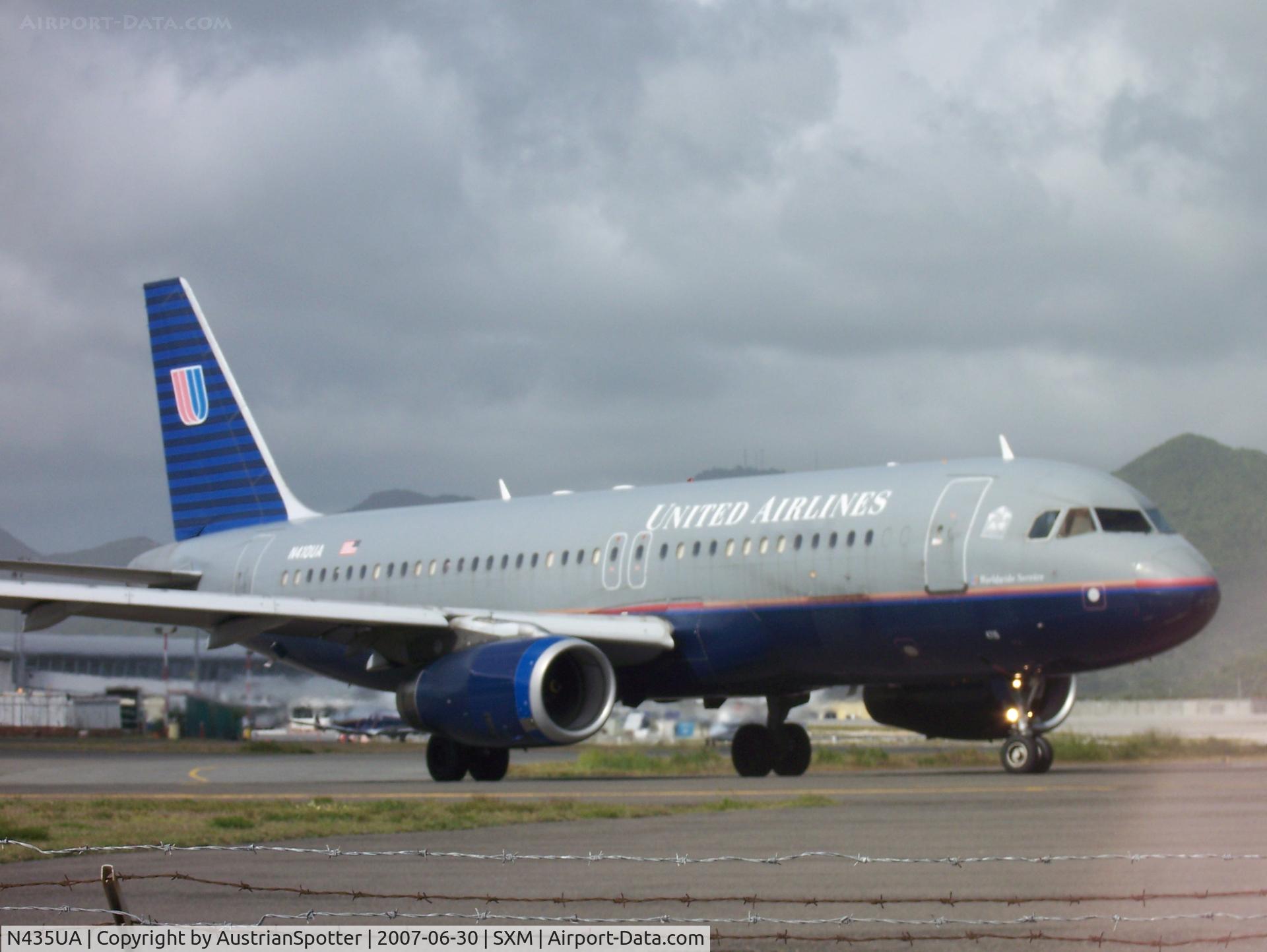N435UA, 1996 Airbus A320-232 C/N 613, United Airlines