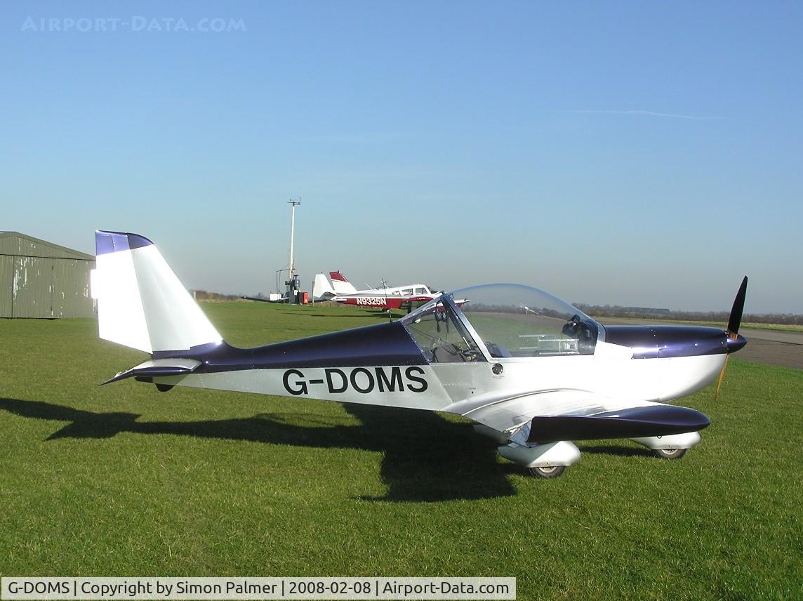 G-DOMS, 2004 Aerotechnik EV-97A Eurostar C/N PFA 315-14254, EV97 Eurostar at Hinton-in-the-Hedges