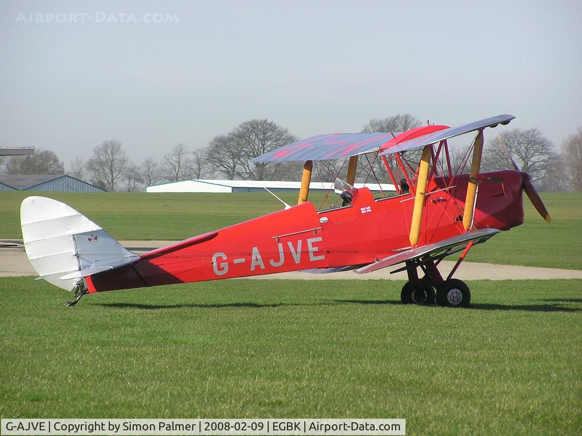 G-AJVE, 1942 De Havilland DH-82A Tiger Moth II C/N 85814, Tiger Moth visiting Sywell