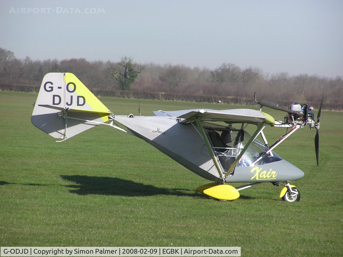 G-ODJD, 2002 Davis Dj X'AIR 582(7) C/N BMAA/HB/151, X'Air visiting Sywell