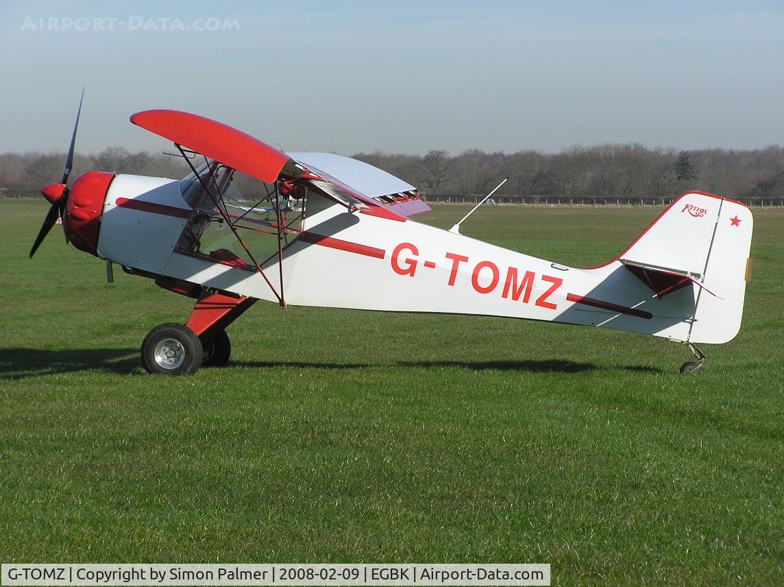 G-TOMZ, 2001 Denney Kitfox Mk2 C/N PFA 172-11977, Kitfox visiting Sywell