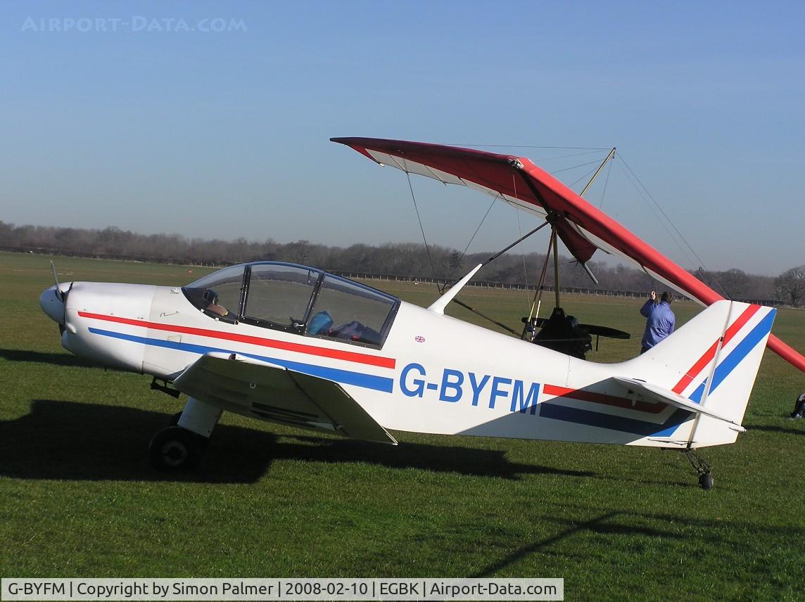 G-BYFM, 2000 Jodel DR-1050 M1 Excellence Replica C/N PFA 304-13237, Replica Jodel - looks just like the real thing - at Sywell