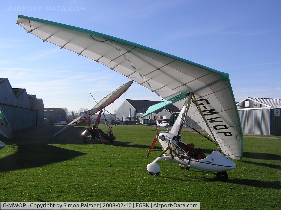 G-MWOP, 1991 Solar Wings PEGASUS QUASAR TC C/N SW-WQQ-0410, Microlight at Sywell Icicle Rally