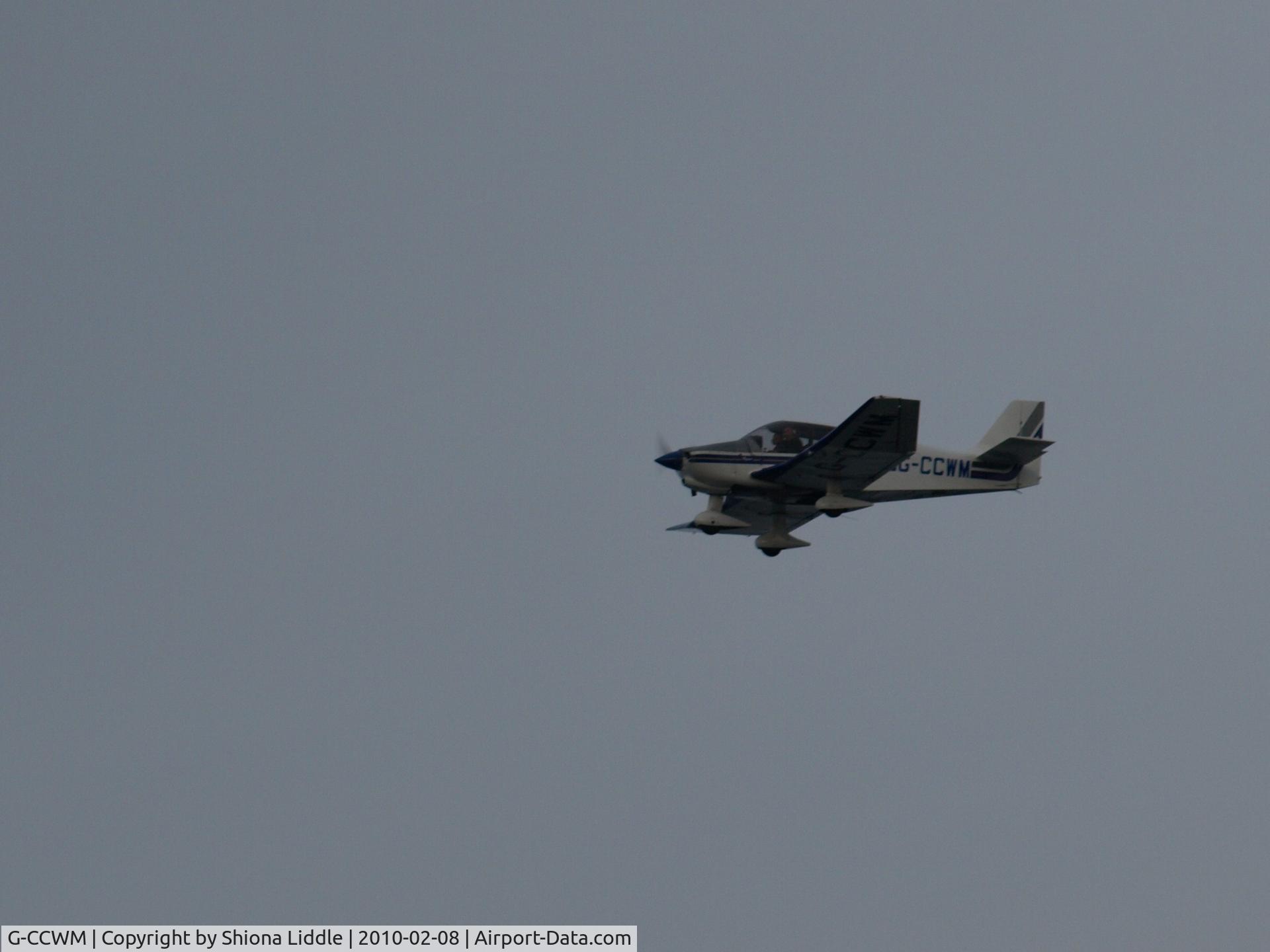 G-CCWM, 2000 Robin DR-400-180 Regent Regent C/N 2457, Above Bamburgh Beach