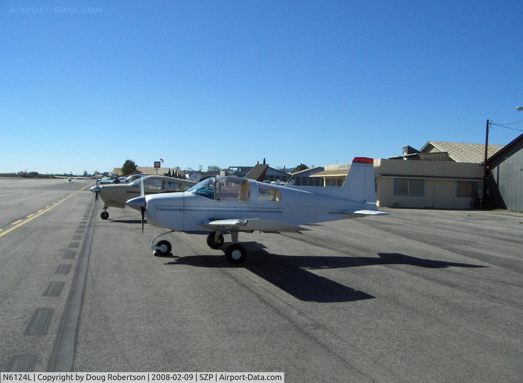 N6124L, 1970 American AA-1 Yankee C/N AA1-0324, 1970 American AA-1 YANKEE CLIPPER, Lycoming O-235 108 Hp