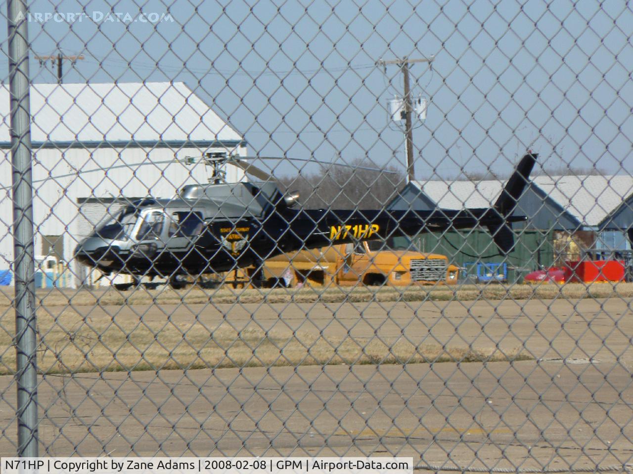 N71HP, 1994 Eurocopter AS-350B-2 Ecureuil Ecureuil C/N 2775, At Eurocopter Grand Prairie, TX - Sorry about the fence...grrr