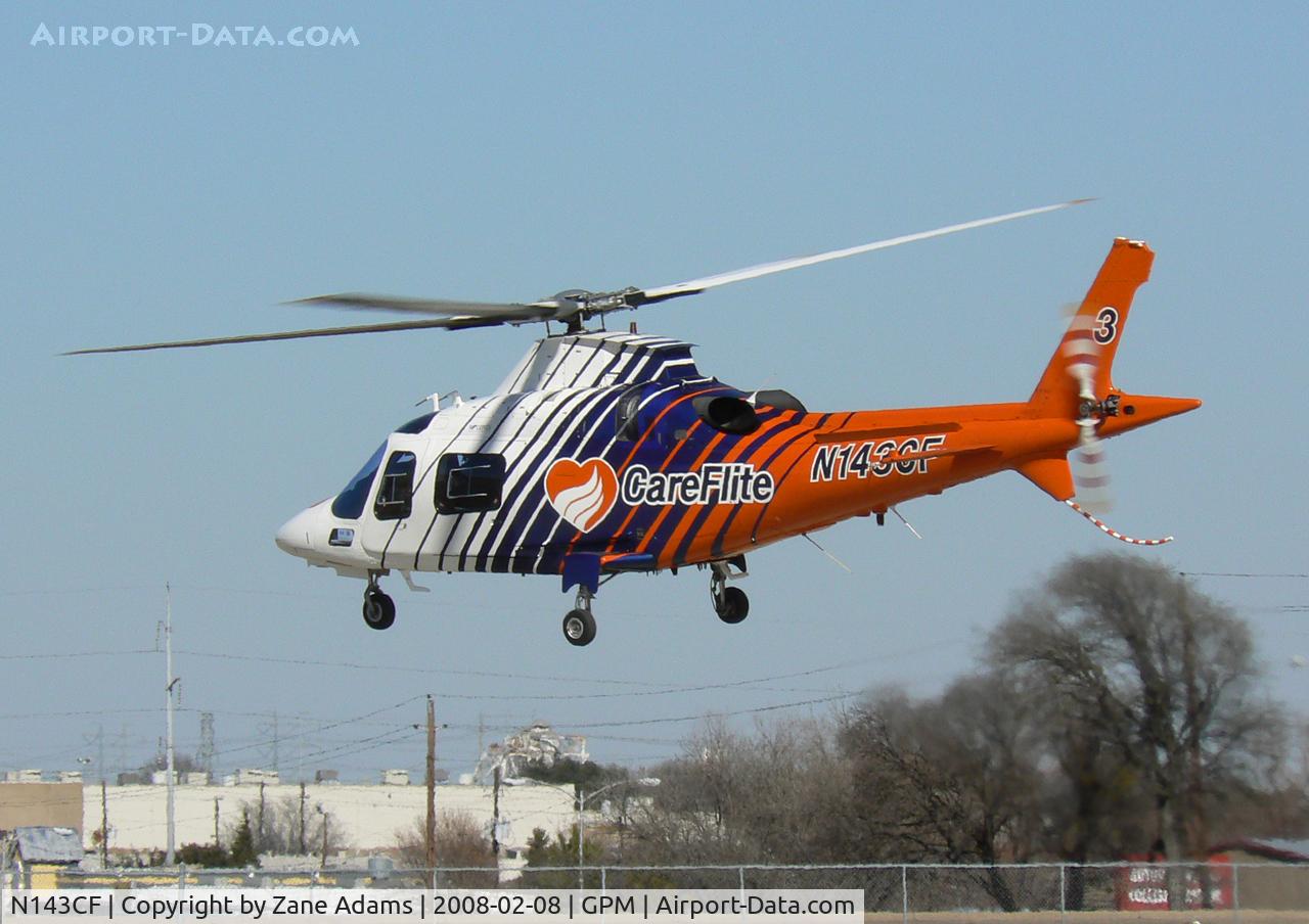 N143CF, 2002 Agusta A-109E C/N 11142, Careflite - Home Base and Maintainence Hanger