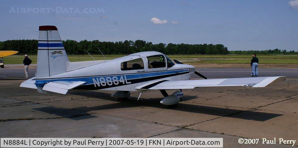 N8884L, 1974 Grumman American AA-5 Traveler C/N AA5-0684, Tiger by the tail, anyone?