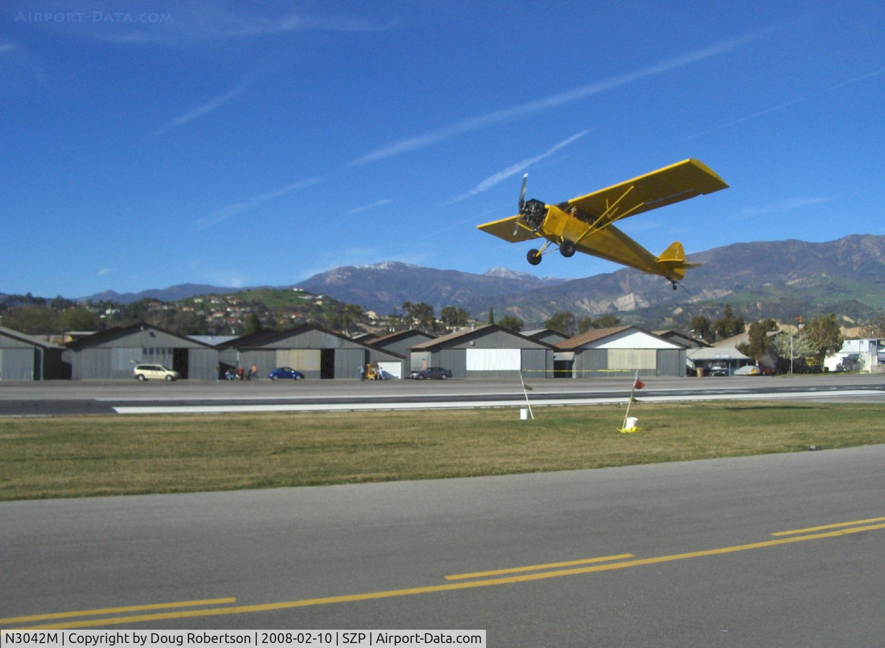 N3042M, 1947 Piper PA-12 Super Cruiser C/N 12-1734, 1947 Piper PA-12 SUPER CRUISER, Lycoming O-360 180 Hp upgrade (field approval), operated unclowled, banner tow pickup practice