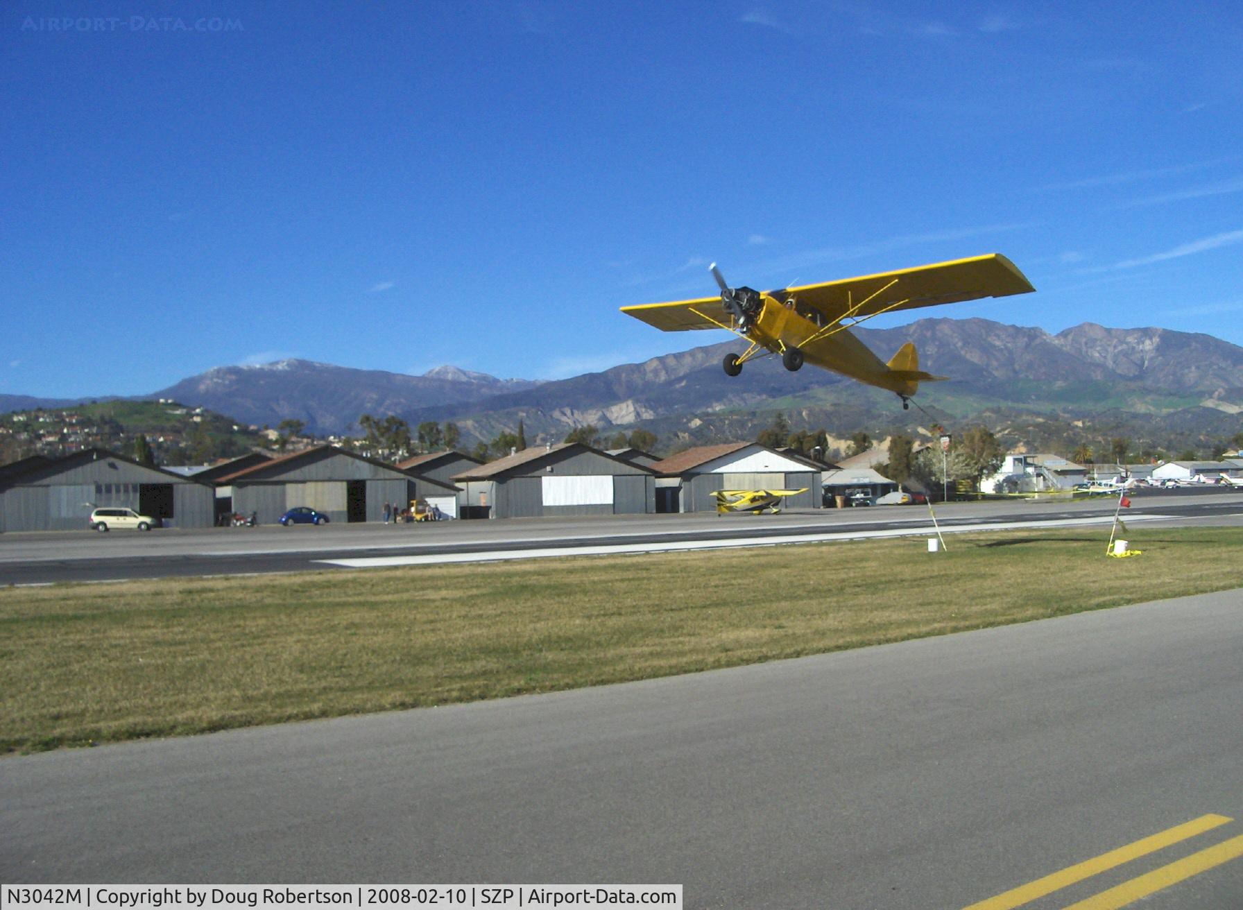 N3042M, 1947 Piper PA-12 Super Cruiser C/N 12-1734, 1947 Piper PA-12 SUPER CRUISER, Lycoming O-360 180 Hp upgrade (field approval), operated unclowled, banner tow pickup practice