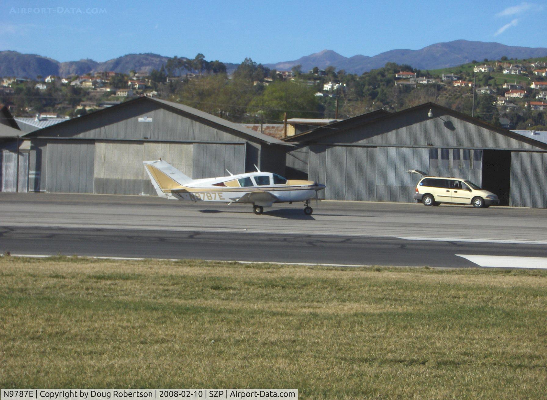 N9787E, 1976 Bellanca 17-30A Viking C/N 76-30846, 1976 Bellanca 17-30A VIKING, Continental IO-520-K 300/285 Hp, taxi back