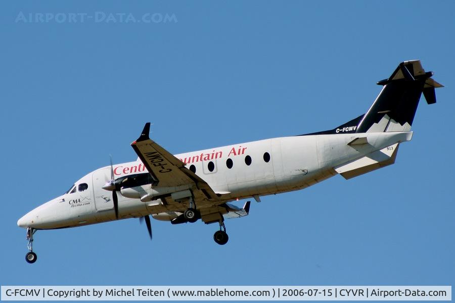 C-FCMV, 1997 Beech 1900D C/N UE-272, Central Mountain Air