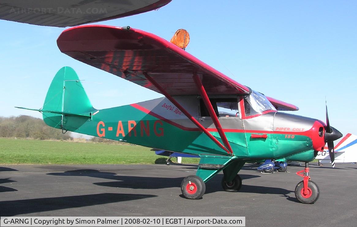 G-ARNG, 1961 Piper PA-22-108 Colt Colt C/N 22-8547, Seen at the Valentines Fly-In at Turweston