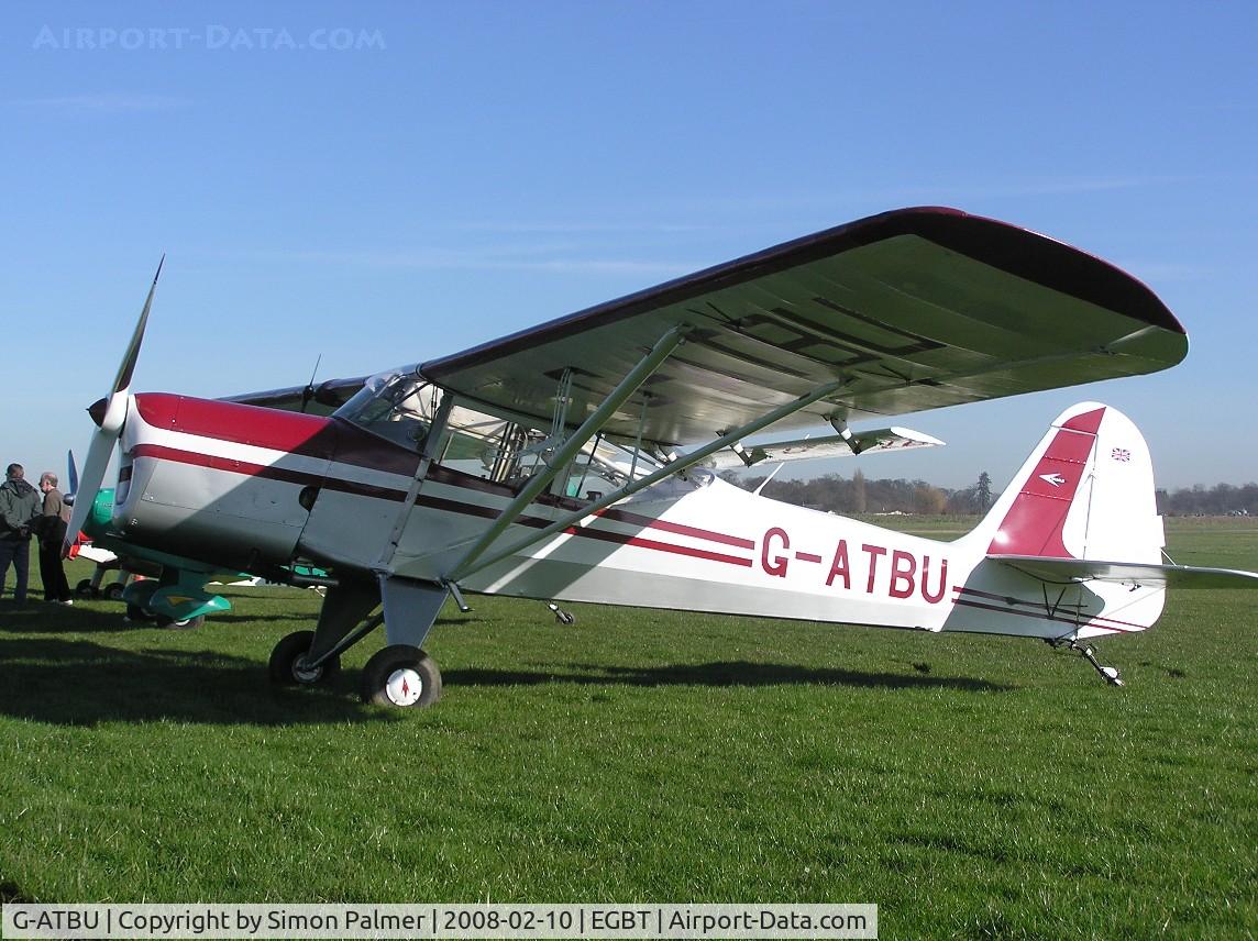 G-ATBU, 1964 Beagle A-61 Terrier 2 C/N B.635, Seen at the Valentines Fly-In at Turweston