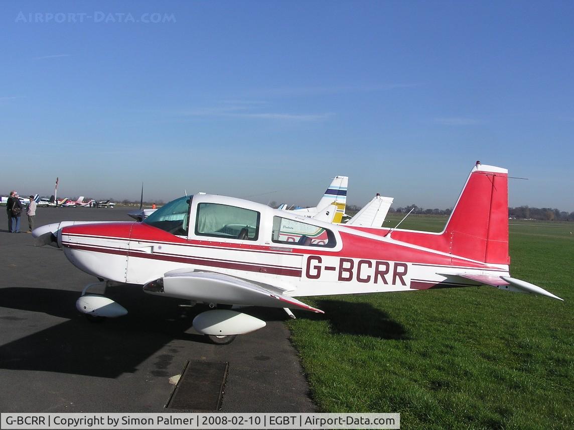 G-BCRR, 1974 Grumman American AA-5B Tiger C/N AA5B-0006, Seen at the Valentines Fly-In at Turweston