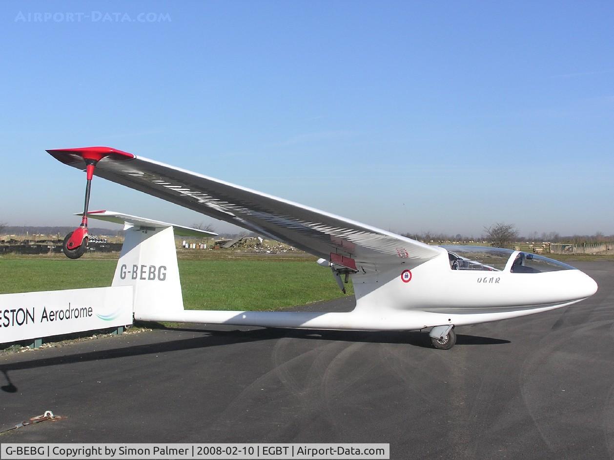 G-BEBG, 1976 PZL-Bielsko SZD-45A Ogar C/N B-655, Seen at the Valentines Fly-In at Turweston