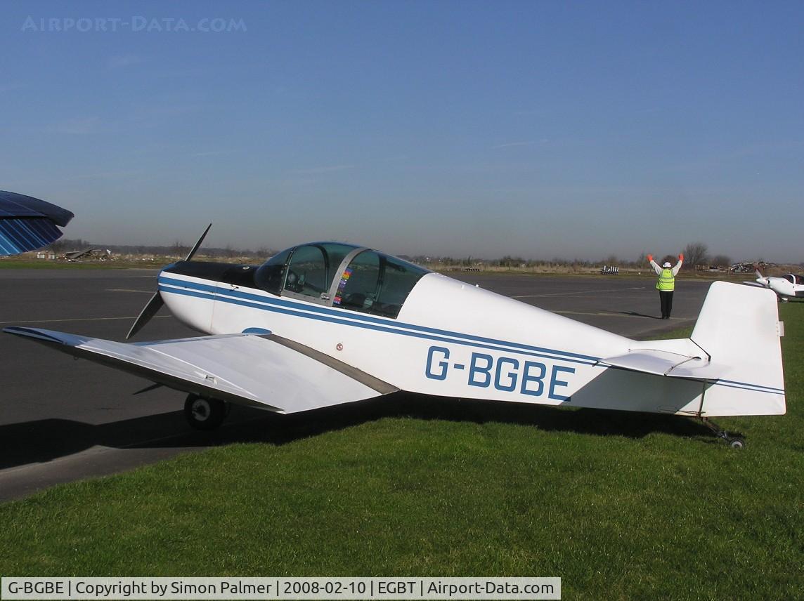 G-BGBE, 1961 SAN Jodel DR-1050 Ambassadeur C/N 260, Seen at the Valentines Fly-In at Turweston