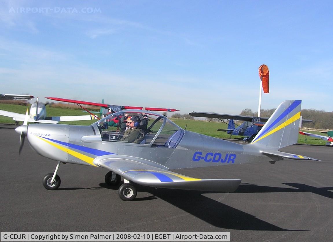 G-CDJR, 2005 Cosmik EV-97 Eurostar C/N 2318, Seen at the Valentines Fly-In at Turweston
