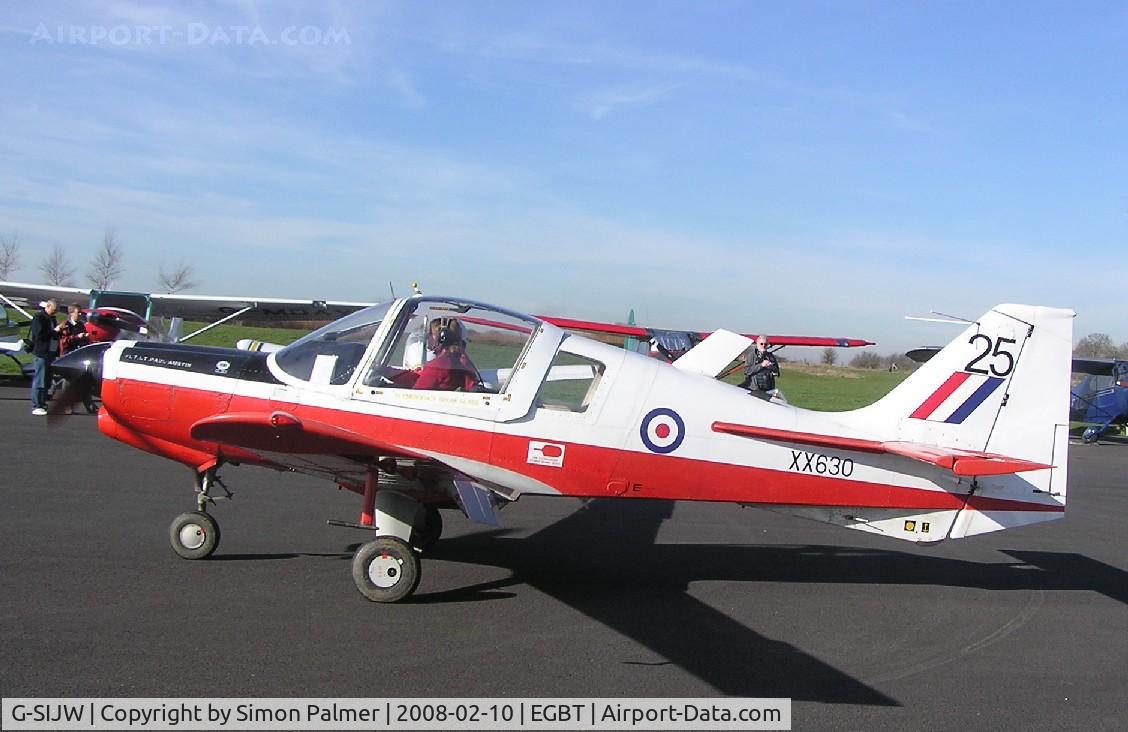 G-SIJW, 1974 Scottish Aviation Bulldog Series 120 Model 121 C/N BH120/295, Seen at the Valentines Fly-In at Turweston