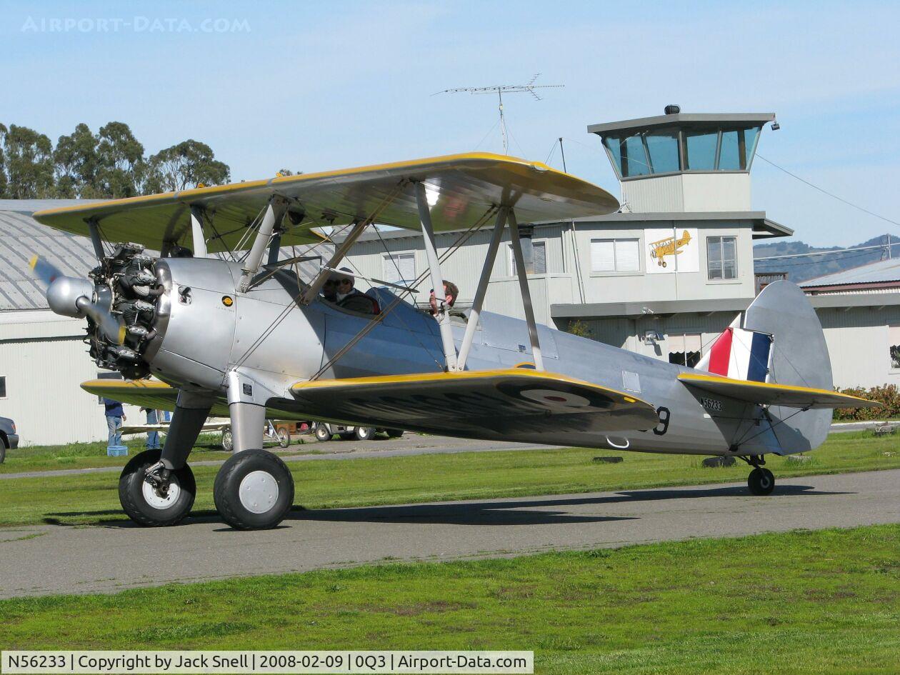 N56233, 1942 Boeing D75N1 C/N 75-3909, Taken at the Schellville Antique Aerodrome Display Weekend