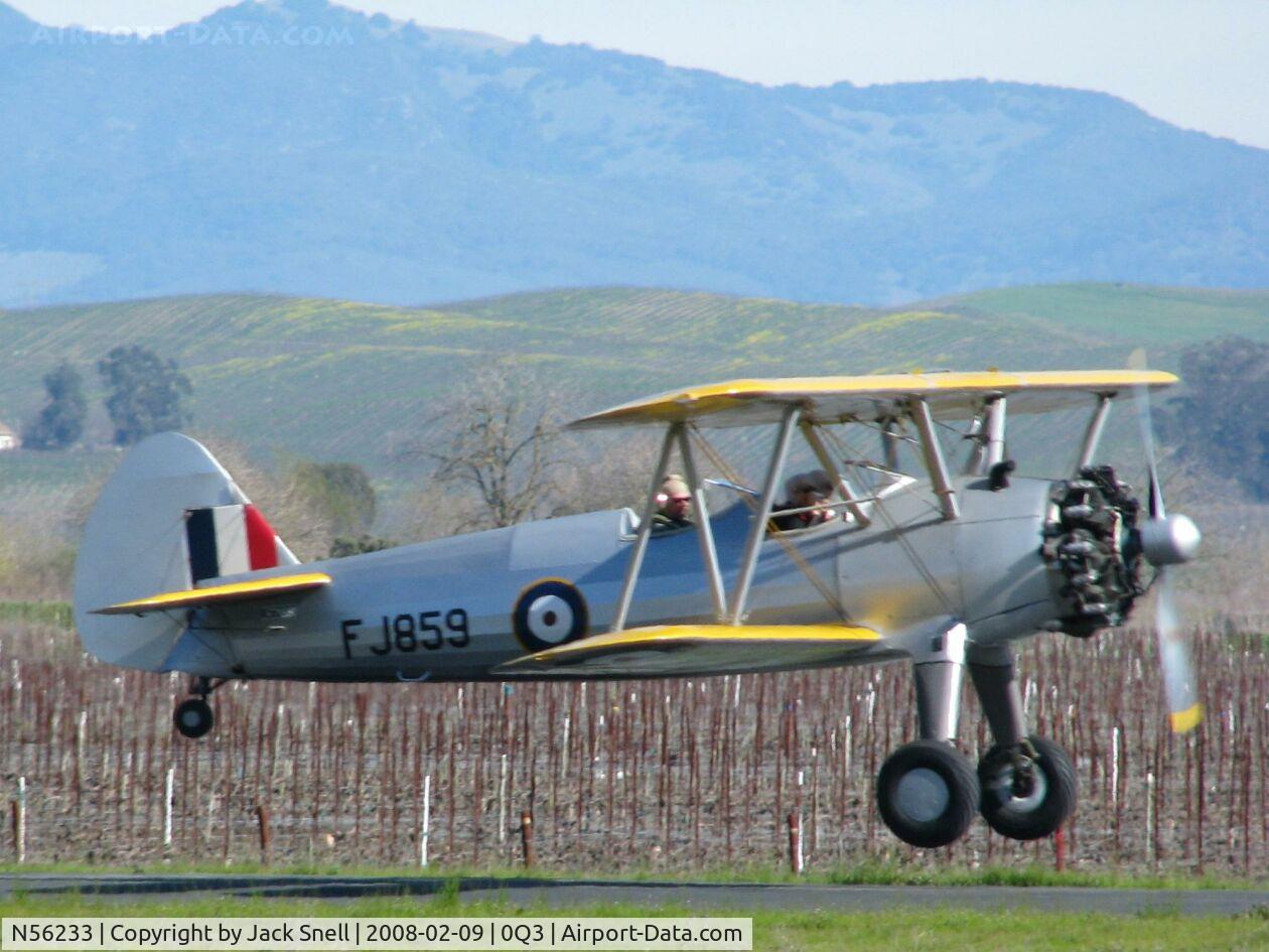 N56233, 1942 Boeing D75N1 C/N 75-3909, Taken at the Schellville Antique Aerodrome Display Weekend