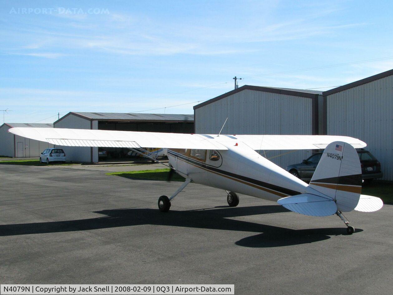 N4079N, 1947 Cessna 120 C/N 13537, Taken at the Schellville Antique Aerodrome Display Weekend
