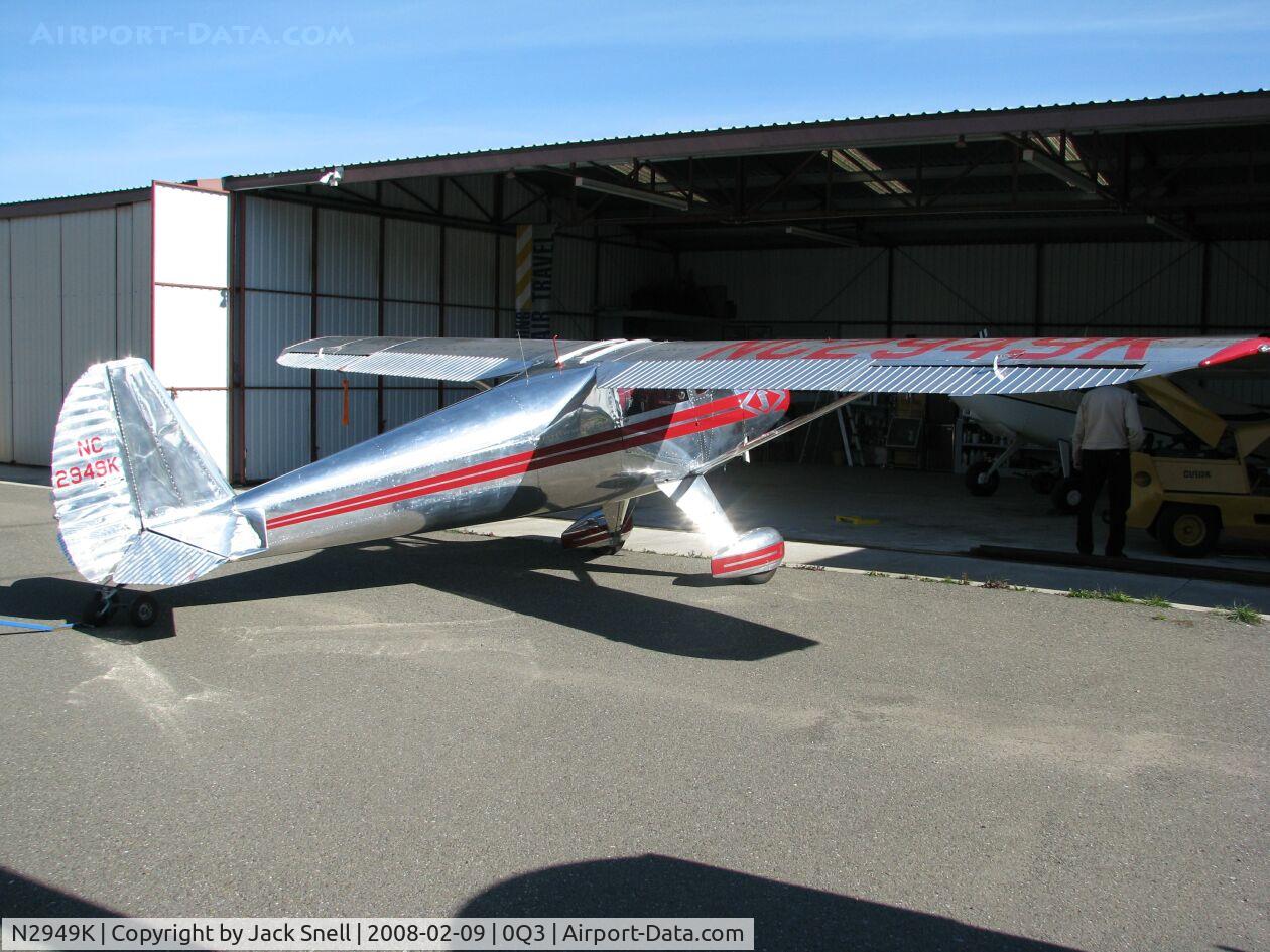 N2949K, 1947 Luscombe 8A C/N 5676, Taken at the Schellville Antique Aerodrome Display Weekend