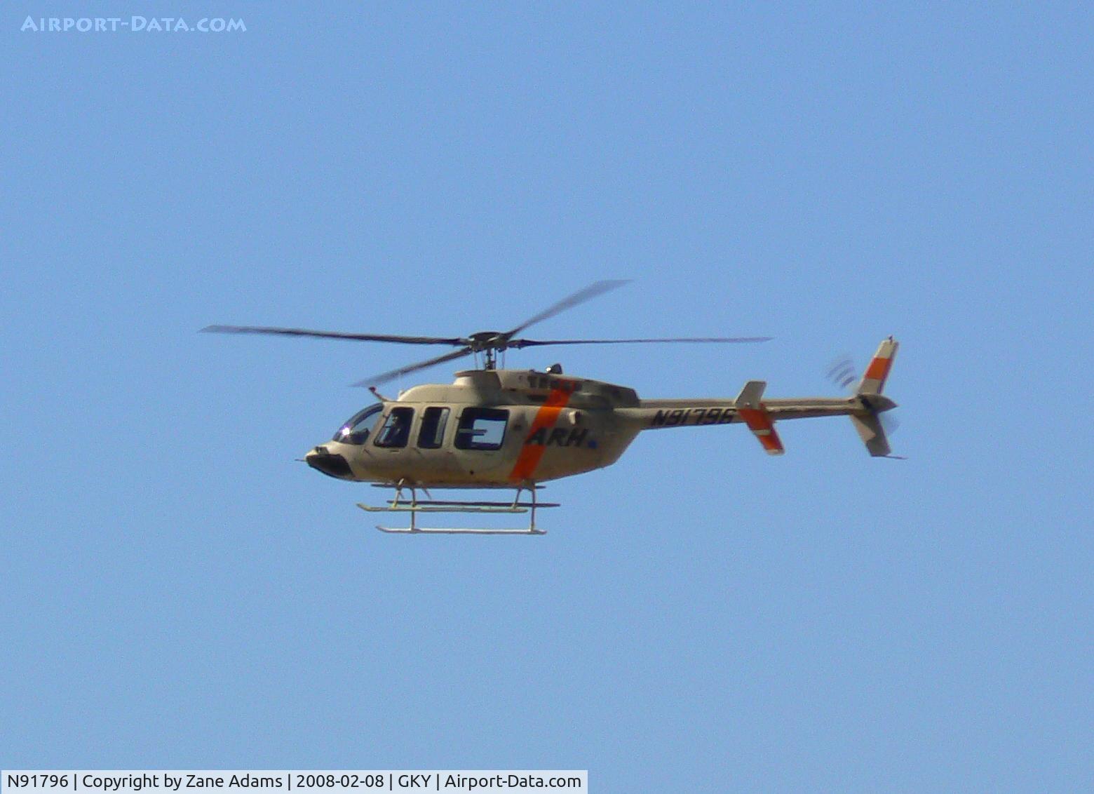 N91796, 1999 Bell 407 C/N 53343, New Bell ARH Test?