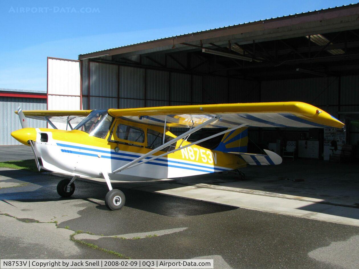 N8753V, 1975 Bellanca 8KCAB Decathlon C/N 201-75, Taken at the Schellville Antique Aerodrome Display Weekend