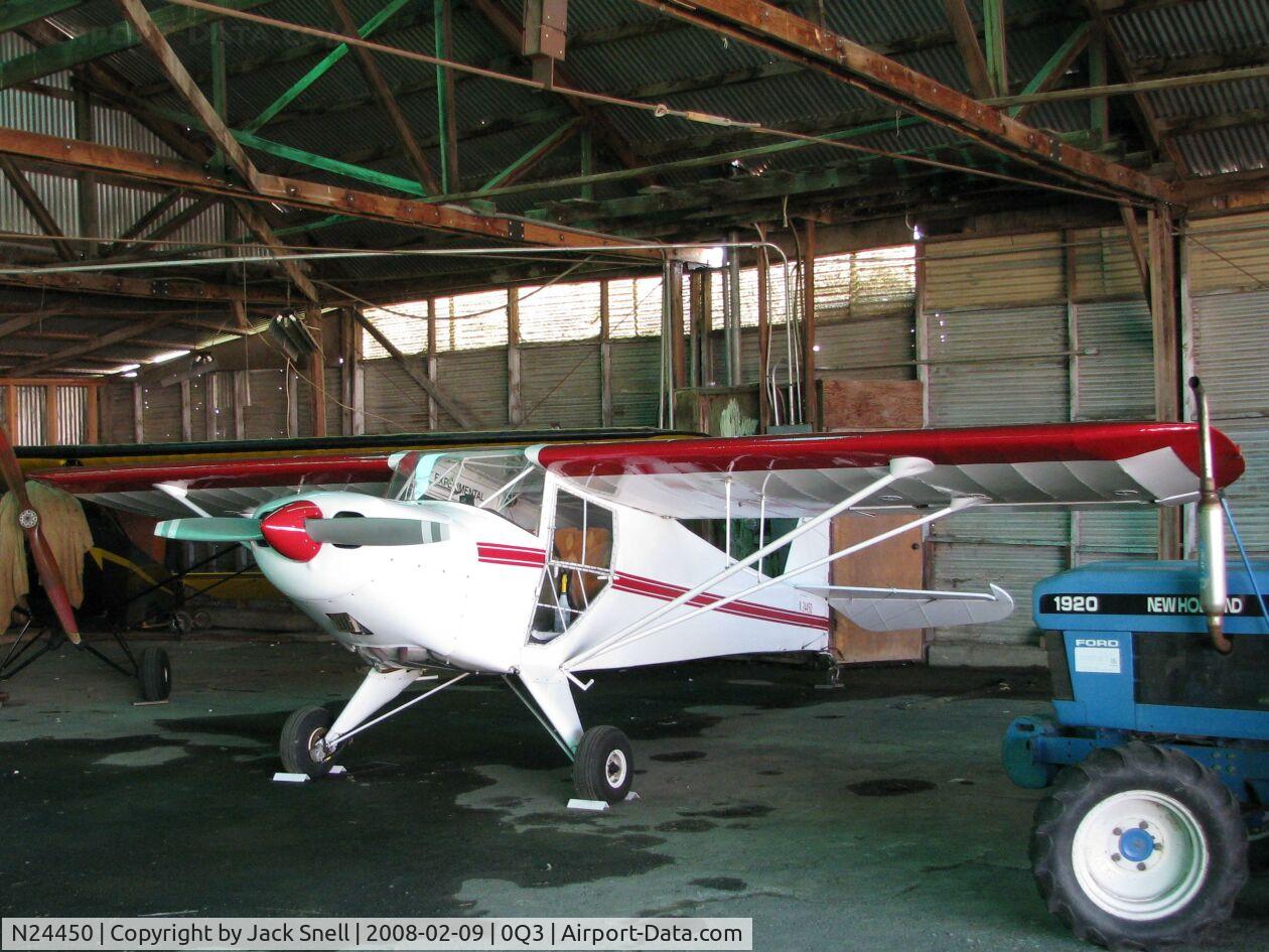 N24450, 2004 Cicero J/kelley T SPECIAL-T C/N 001, Taken at the Schellville Antique Aerodrome Display Weekend