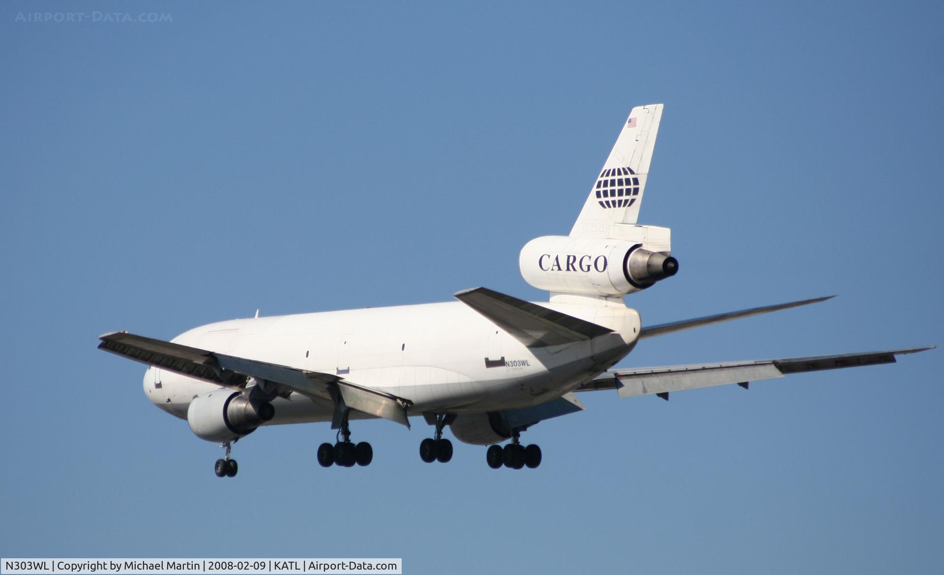 N303WL, 1975 McDonnell Douglas DC-10-30F C/N 46917, Short Final for 26R