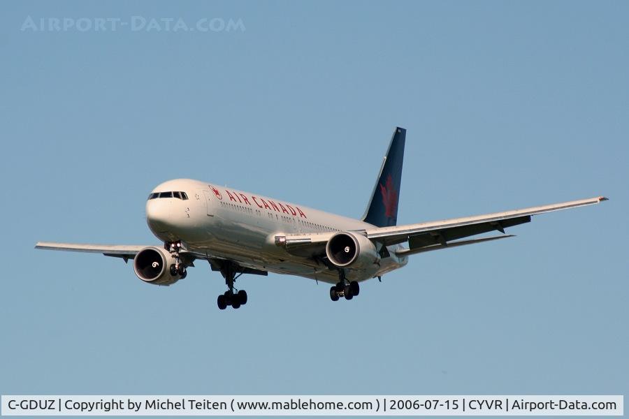 C-GDUZ, 1991 Boeing 767-38E C/N 25347, Air Canada