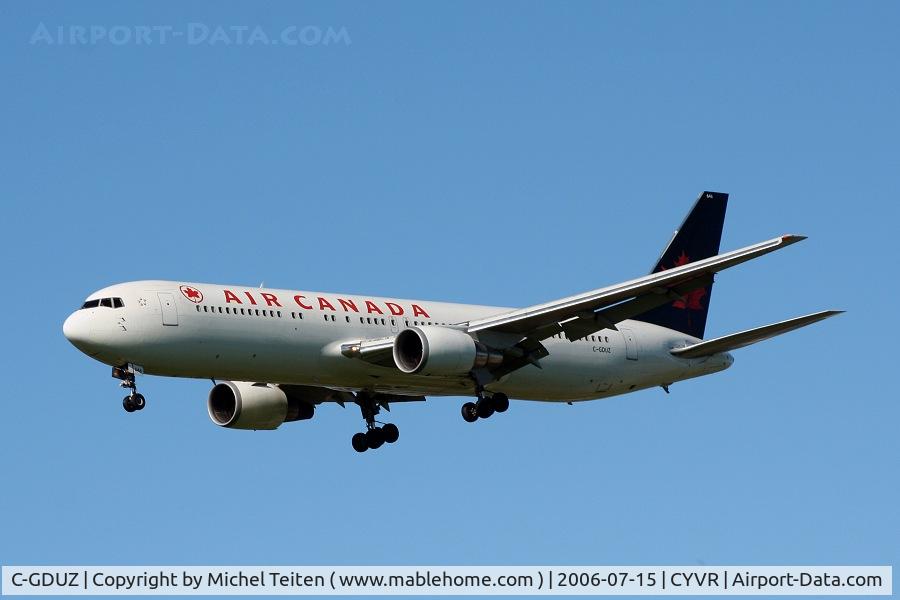 C-GDUZ, 1991 Boeing 767-38E C/N 25347, Air Canada