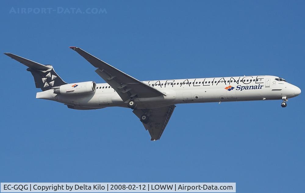 EC-GQG, 1988 McDonnell Douglas MD-83 (DC-9-83) C/N 49577, SPANAIR MD83