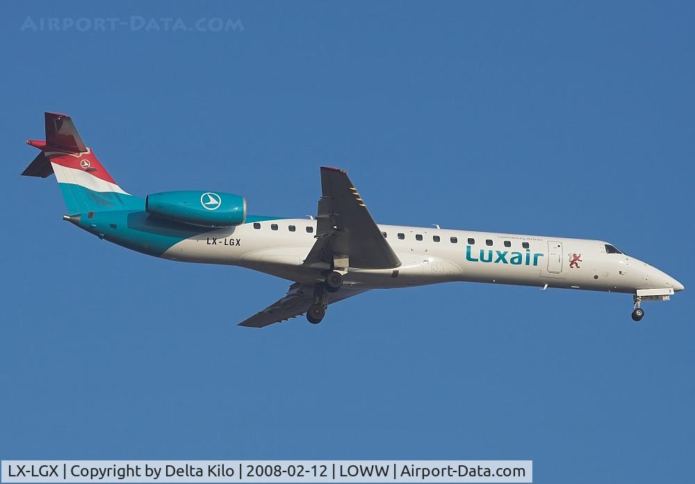 LX-LGX, 1999 Embraer EMB-145LU (ERJ-145LU) C/N 145147, LUXAIR Embraer 145LU