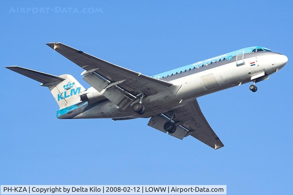 PH-KZA, 1996 Fokker 70 (F-28-070) C/N 11567, KLM