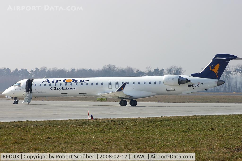 EI-DUK, 2006 Canadair CRJ-900ER (CL-600-2D24) C/N 15104, First time in LOWG. Diverted from Vienna LOWW