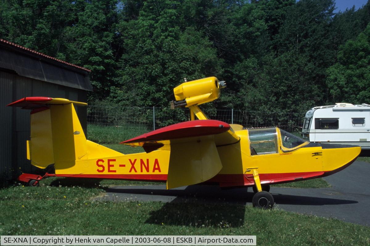 SE-XNA, 1972 Schweizer TSC-1A1 Teal C/N 21-699, Teal flying boat at Barkarby airfield, Stockholm, Sweden
