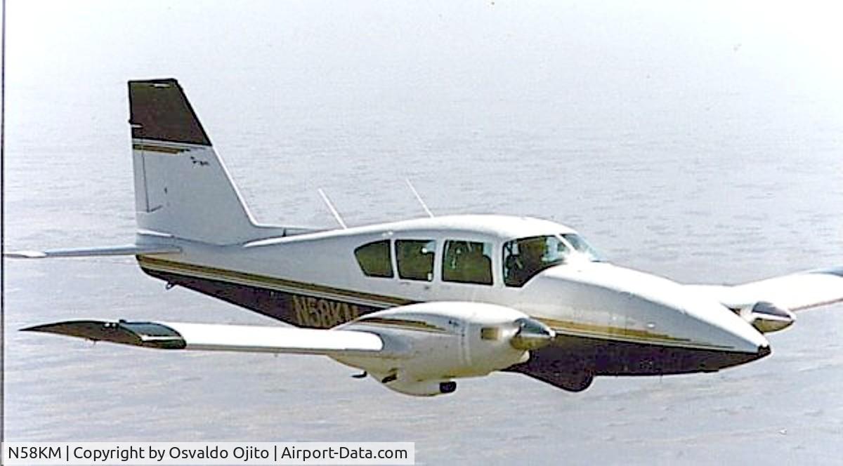 N58KM, 1974 Piper PA-23-250 Aztec C/N 27-7405440, 1974 Piper Aztec E - total reconstruction
