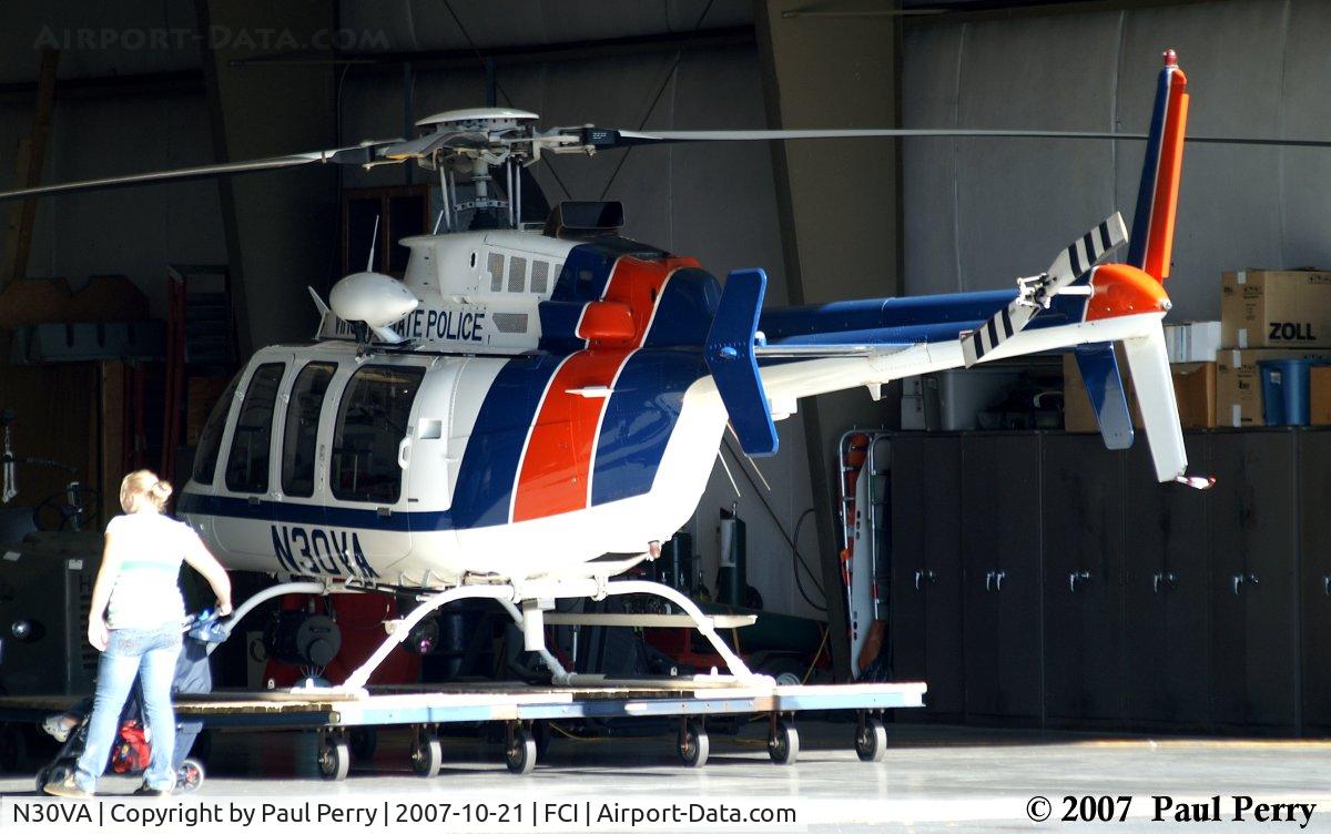 N30VA, 2000 Bell 407 C/N 53453, Always ready on the trolley